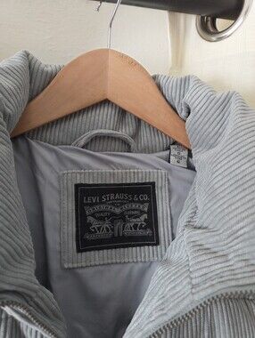 Levi Strauss & Co. Light GREEN Gray (SAGE)  Corduroy Jacket